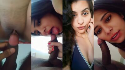 Sexy Girl Passionately Giving BJ & Fucking